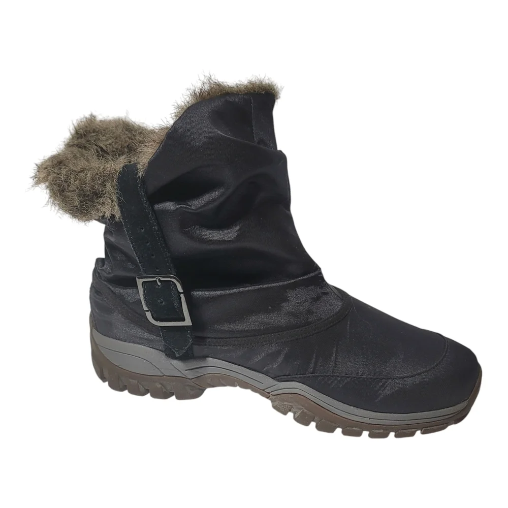 Rockport Boots Womens Size 10‎ Black Waterproof B11